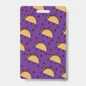 Illustration of tacos  バッジ (正面)