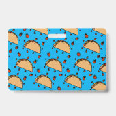 Illustration of tacos  バッジ (正面)