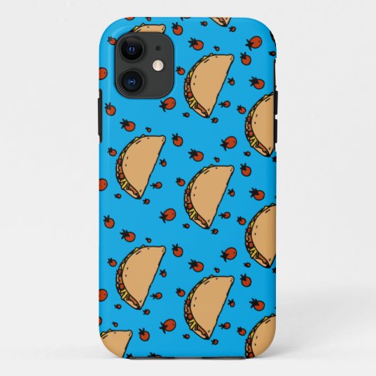 Illustration of tacos Case-Mate iPhoneケース (裏面)