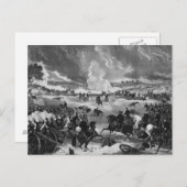 Illustration of the Battle of Gettysburg ポストカード (正面/裏面)