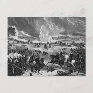 Illustration of the Battle of Gettysburg ポストカード