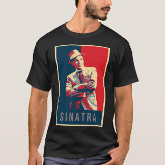 Illustration Pop Art Sinatra   Tシャツ