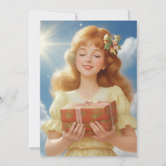 Illustration rétro de Noël シーズンカード