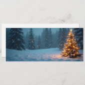 illustration Sapin enneigé (正面/裏面)