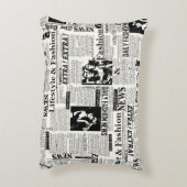 Illustrations of newspapers front page art work wa アクセントクッション (裏面(縦))