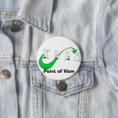 illy14 punti di vistaのverde、視点 缶バッジ (インサイチュ)