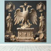 IllyrianAltarRelics-SacredEagleArtBundle I HERSYM  キャンバスプリント (インサイチュ (ウッドフロア))