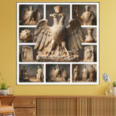 IllyrianAltarRelics-SacredEagleArtBundleII HERSYM キャンバスプリント (インサイチュ (リビング))