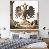IllyrianAltarRelics-SacredEagleArtBundleIVHERSYM  キャンバスプリント (インサイチュ (寝室))