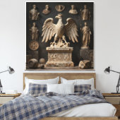 IllyrianAltarRelics-SacredEagleArtBundleVI HERSYM  キャンバスプリント (インサイチュ (寝室))