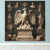 IllyrianAltarRelics-SacredEagleArtBundleVI HERSYM  キャンバスプリント (インサイチュ (ウッドフロア))