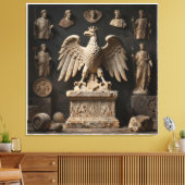 IllyrianAltarRelics-SacredEagleArtBundleVI HERSYM  キャンバスプリント (インサイチュ (リビング))