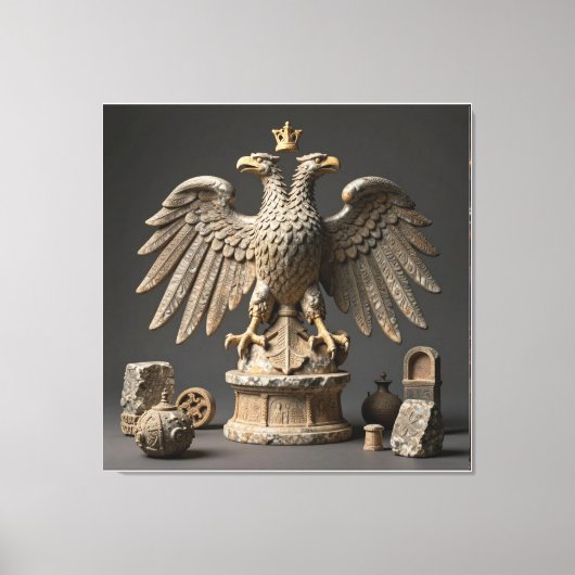 IllyrianAltarRelics-SacredEagleArtBundleVIIHERSYM  キャンバスプリント (正面)