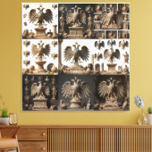 IllyrianAltarRelicsSacredEagleArtBundle IX HERSYM  キャンバスプリント (インサイチュ (リビング))