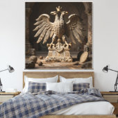 IllyrianAltarRelicsSacredEagleArtBundleVIIIHERSYM  キャンバスプリント (インサイチュ (寝室))