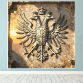 IllyrianEagle_KingsLegacy 0 キャンバスプリント (インサイチュ (ウッドフロア))