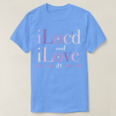 iLocdとiLove Locs Dreadlocks Tシャツ (デザイン正面)