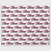 Ilona faded pink personalisiertes Geschenkpapier ラッピングペーパー (フラット)