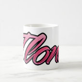 Ilona faded pink Tasse Teetasse Kaffeetasse コーヒーマグカップ (中央)