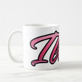 Ilona faded pink Tasse Teetasse Kaffeetasse コーヒーマグカップ (左)