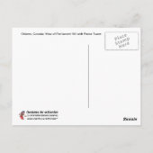 Ilove Ottawaハガキの国会議事堂 ポストカード (裏面)