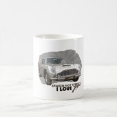 ILoveBondのカッコいいの結束の乗車 コーヒーマグカップ (中央)