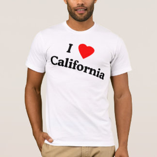 ilovecalifornia tシャツ