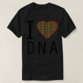 iLoveDNA Tシャツ (デザイン正面)