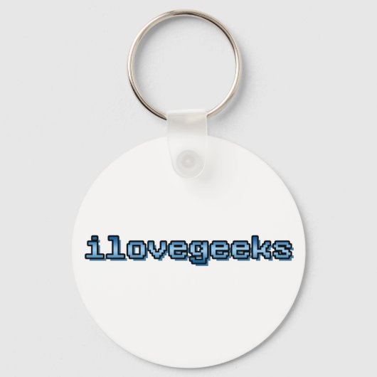 ilovegeks キーホルダー (正面)