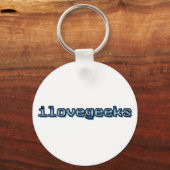 ilovegeks キーホルダー (正面)