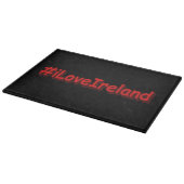 「#iLoveIrelands」かわいいデザイン。買今 カッティングボード (角)