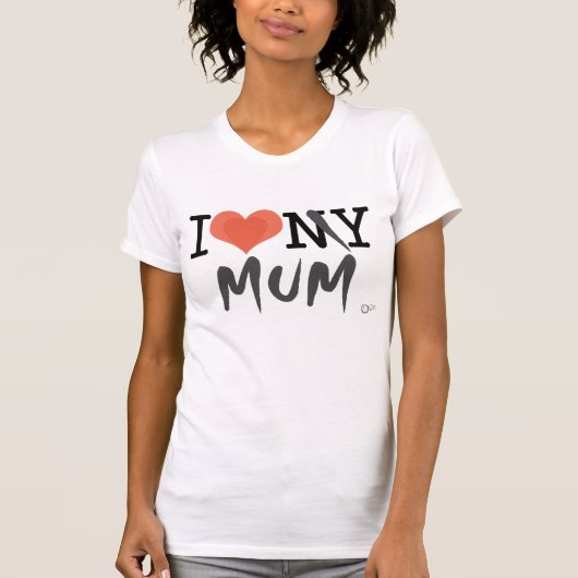 Ilovemymum Tシャツ (正面)