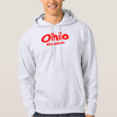 「#iLoveOhioan」かわいいデザイン。買今 パーカ (正面)