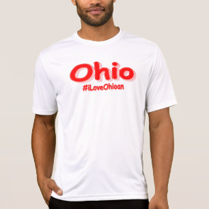 「#iLoveOhioan」かわいいデザイン。買今 Tシャツ