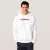 「#iLoveQuebec」かわいいデザイン。買今 パーカ (正面フル)