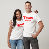 「#iLoveTexian」かわいいデザイン。買今 Tシャツ (ユニセックス)