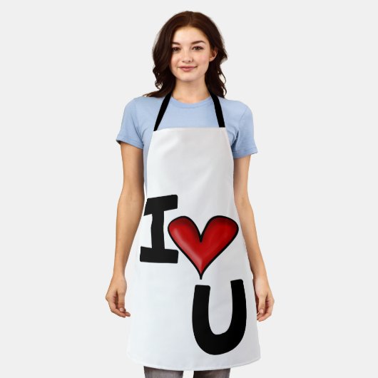 ilovu   エプロン (着用した状態)
