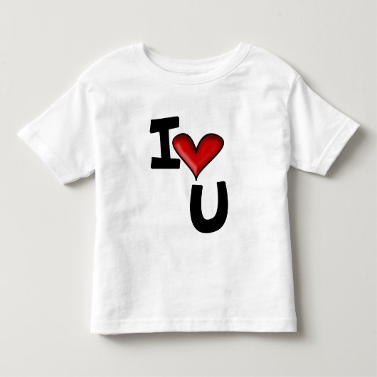 ilovu   トドラーTシャツ (正面)