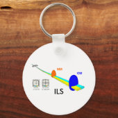 ILS描写, ILS キーホルダー (正面)