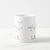Ilseペプチド名mug コーヒーマグカップ (中央)