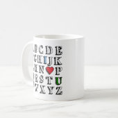 ILU コーヒーマグカップ (正面左)