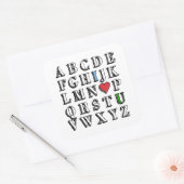 ILU スクエアシール (封筒)