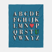 ILU フリースブランケット (正面)