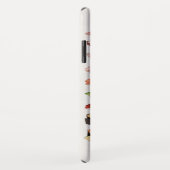 Ilustracion de comida japonesa de sushi Case-Mate iPhoneケース (裏面/右)
