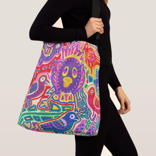 Ilustración de Mola1 クロスボディバッグ (クローズアップ)