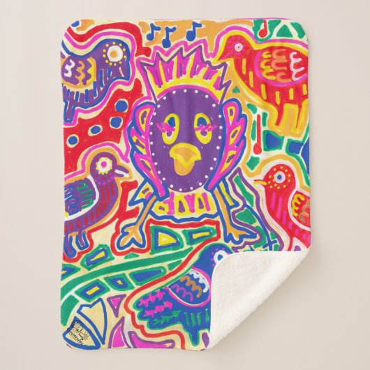  Ilustración de Mola1 シェルパブランケット (正面)