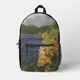 Ilustración de Mola1 プリントバックパック