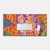  Ilustración de Mola2 デスクマット (キーボード&マウス)