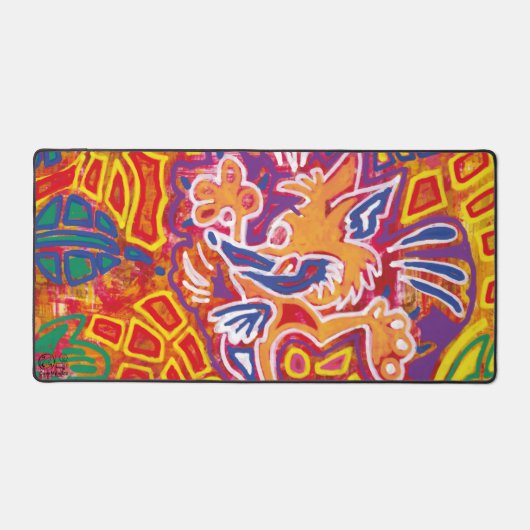  Ilustración de Mola2 デスクマット (正面)