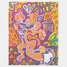 Ilustración de Mola2 フリースブランケット